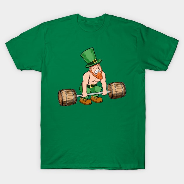 elf beer patrick day funny T-Shirt by the house of parodies